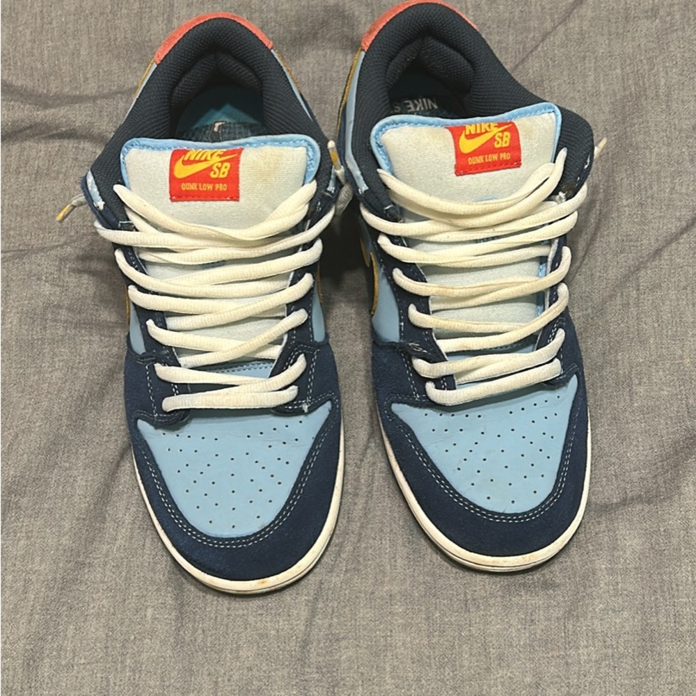 Nike SB Dunk Low Pro Blue and Navy Sneakers